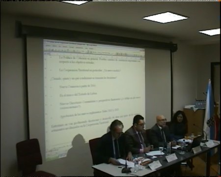 Eusebio Murillo Matilla. Coordinador Xeral de Pol&iacute;tica Rexional da Comisi&oacute;n Europea do programa de cooperaci&oacute;n. - Seminario de fondos comunitarios
